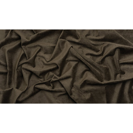 Upholstery Chenille with Latex Backing - Char - Tonnet Collection
