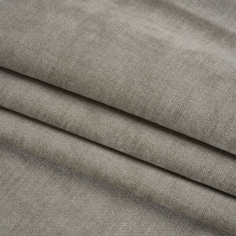 Upholstery Chenille with Latex Backing - Chrome - Tonnet Collection