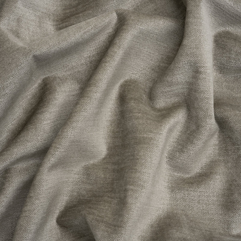 Upholstery Chenille with Latex Backing - Chrome - Tonnet Collection
