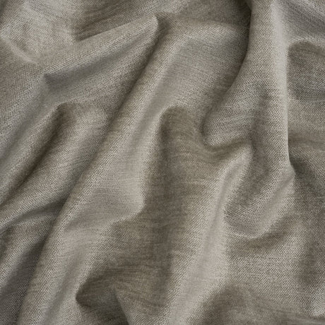 Upholstery Chenille with Latex Backing - Chrome - Tonnet Collection