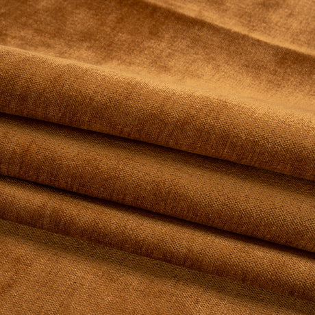 Upholstery Chenille with Latex Backing - Copper - Tonnet Collection