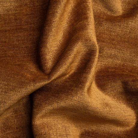 Upholstery Chenille with Latex Backing - Copper - Tonnet Collection
