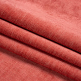 Upholstery Chenille with Latex Backing - Coral - Tonnet Collection
