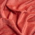 Upholstery Chenille with Latex Backing - Coral - Tonnet Collection