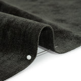 Upholstery Chenille with Latex Backing - Gunmetal - Tonnet Collection