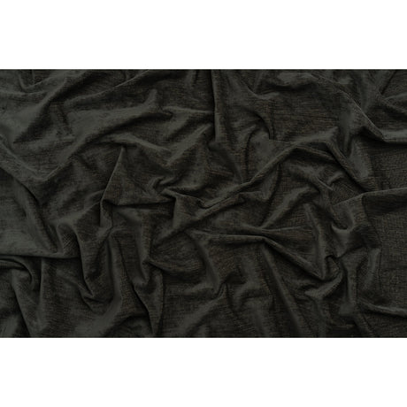 Upholstery Chenille with Latex Backing - Gunmetal - Tonnet Collection