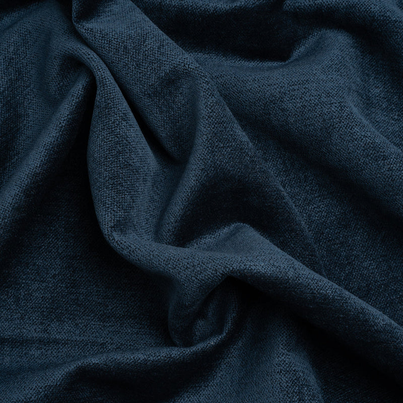 Upholstery Chenille with Latex Backing - Indigo - Tonnet Collection