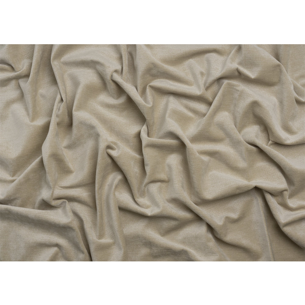 Upholstery Chenille with Latex Backing - Milk - Tonnet Collection