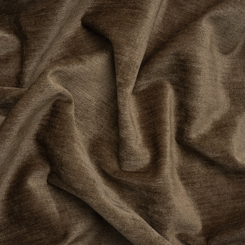 Upholstery Chenille with Latex Backing - Mocha - Tonnet Collection