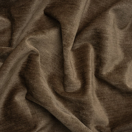 Upholstery Chenille with Latex Backing - Mocha - Tonnet Collection