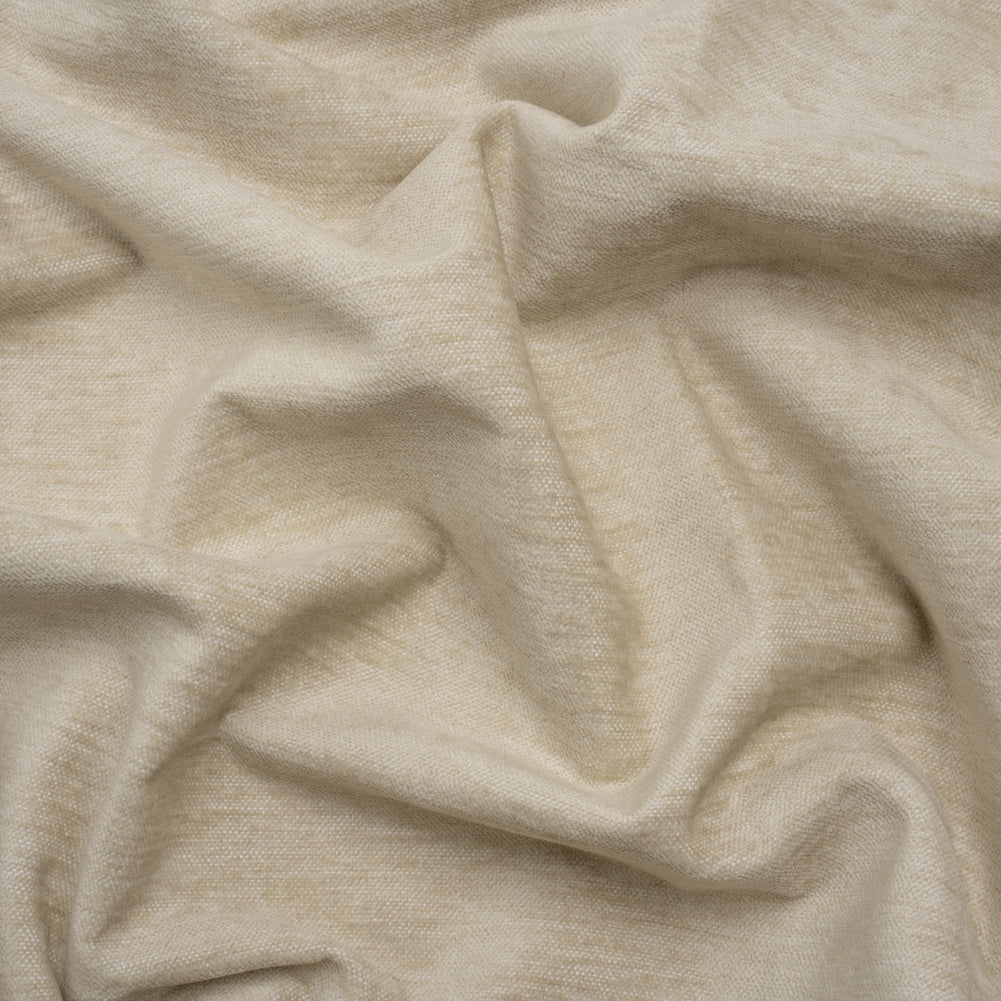 Upholstery Chenille with Latex Backing - Pearl - Tonnet Collection