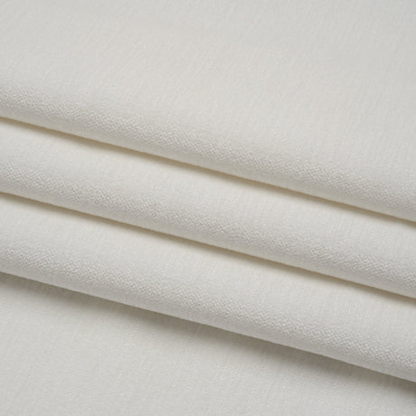 Upholstery Chenille with Latex Backing - Snow - Tonnet Collection