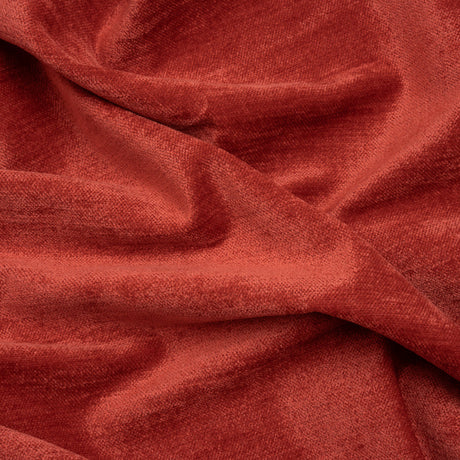Upholstery Chenille with Latex Backing - Tomato - Tonnet Collection