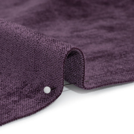 Upholstery Chenille with Latex Backing - Violet - Tonnet Collection