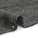 Tweed Upholstery Boucle with Latex Backing - Graphite - Algrove Collection