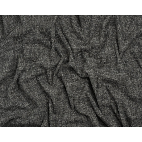 Tweed Upholstery Boucle with Latex Backing - Graphite - Algrove Collection