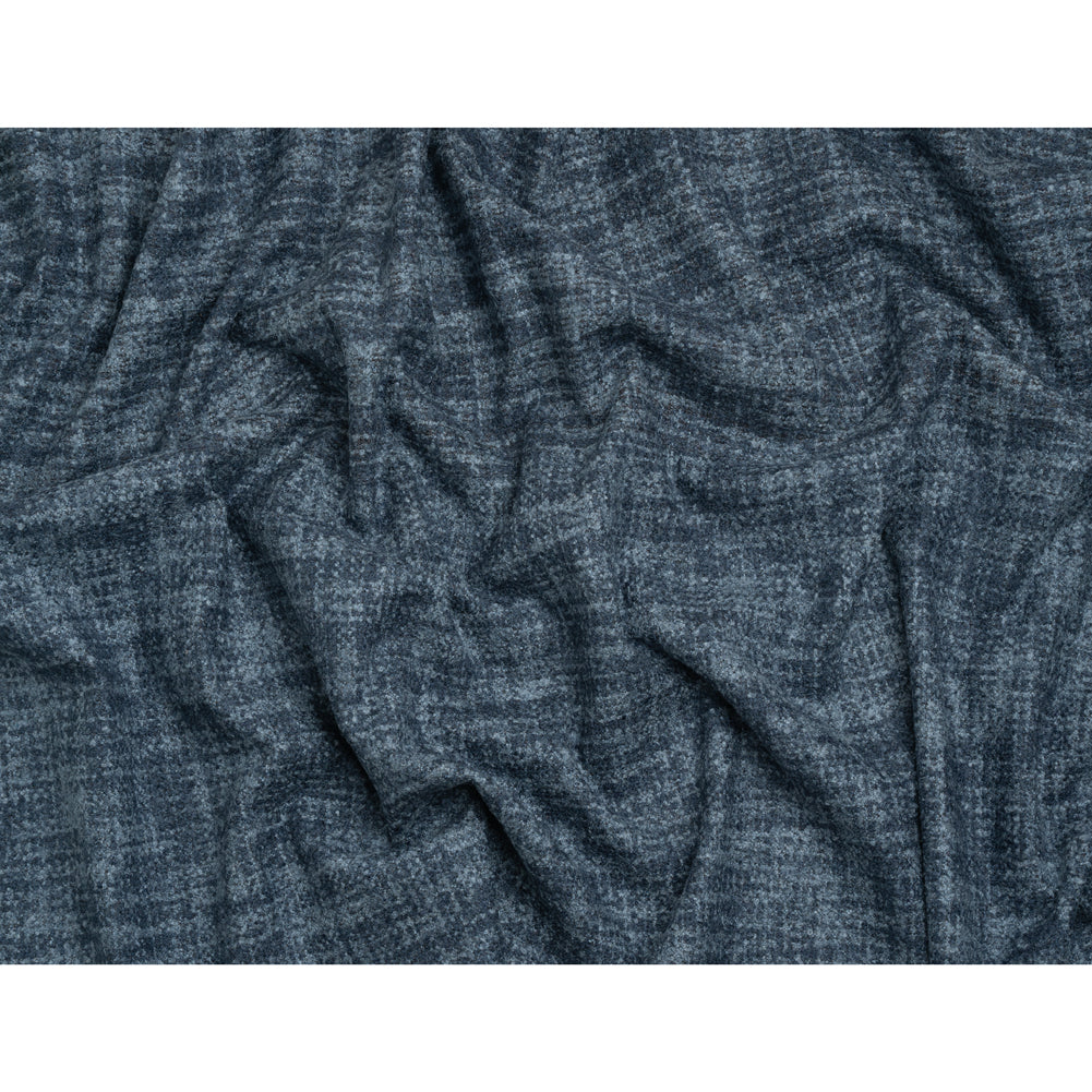 Tweed Upholstery Boucle with Latex Backing - Indigo - Algrove Collection