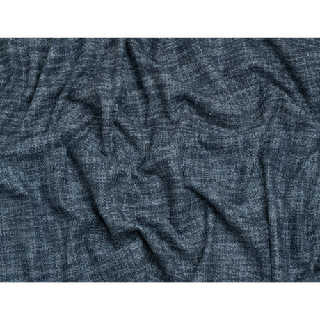 Tweed Upholstery Boucle with Latex Backing - Indigo - Algrove Collection