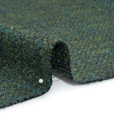 Tweed Upholstery Boucle with Latex Backing - Marsh - Algrove Collection