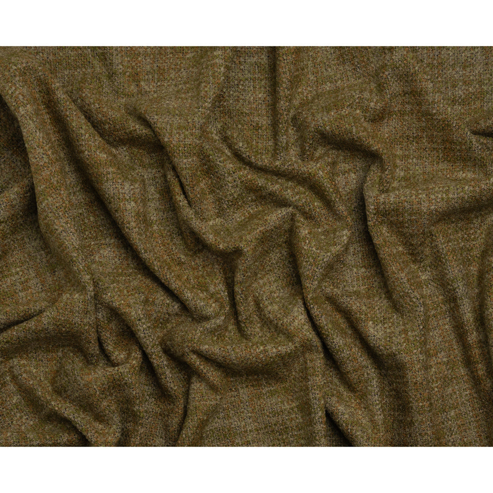 Tweed Upholstery Boucle with Latex Backing - Moss - Algrove Collection