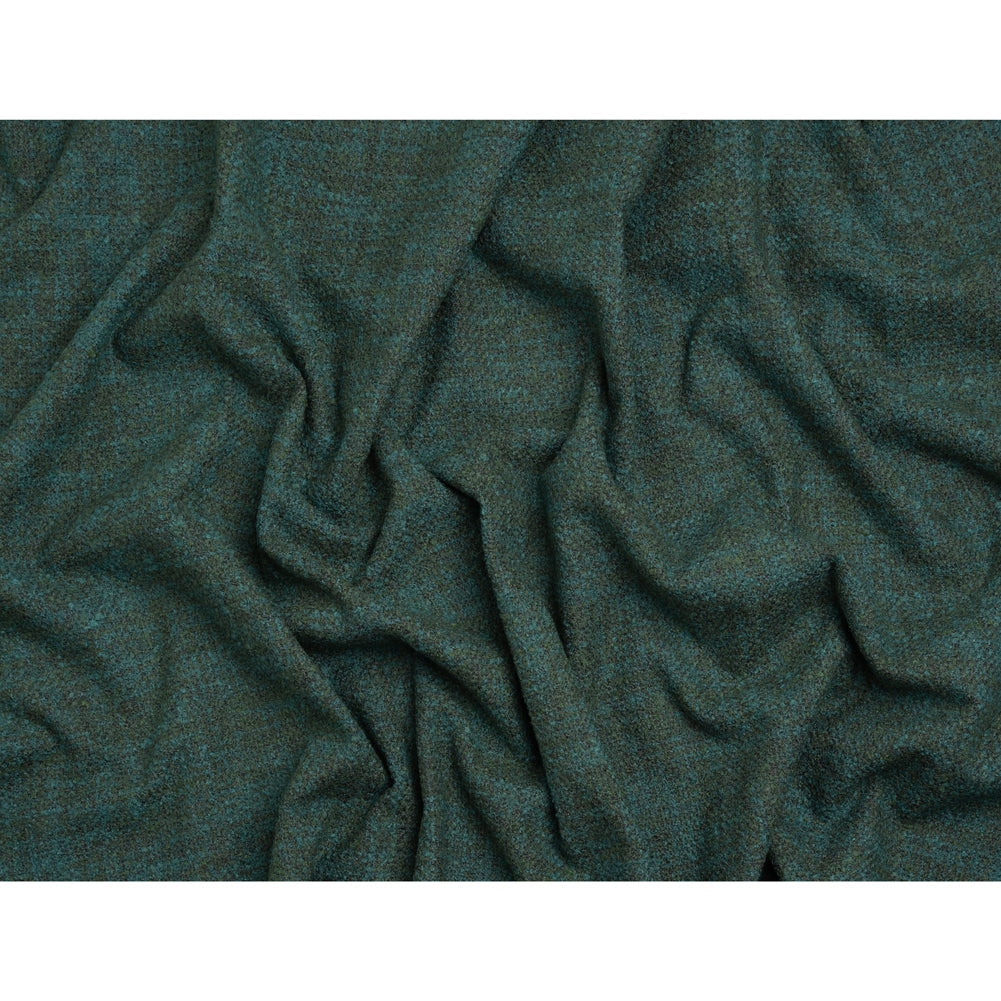 Tweed Upholstery Boucle with Latex Backing - Peacock - Algrove Collection