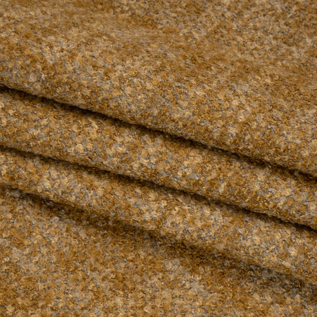 Tweed Upholstery Boucle with Latex Backing - Tiger's Eye - Algrove Collection