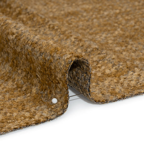 Tweed Upholstery Boucle with Latex Backing - Tiger's Eye - Algrove Collection