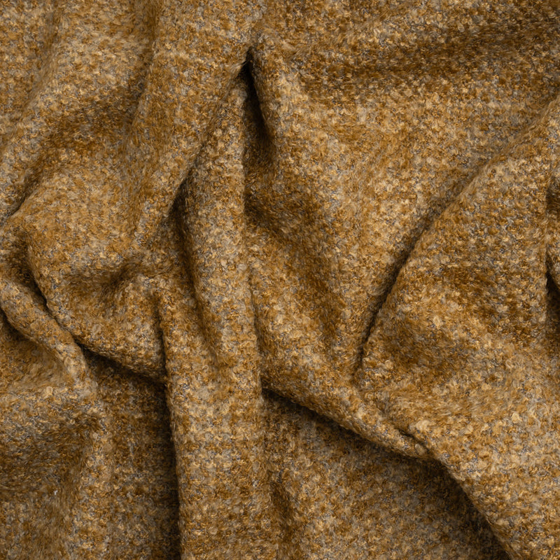 Tweed Upholstery Boucle with Latex Backing - Tiger's Eye - Algrove Collection