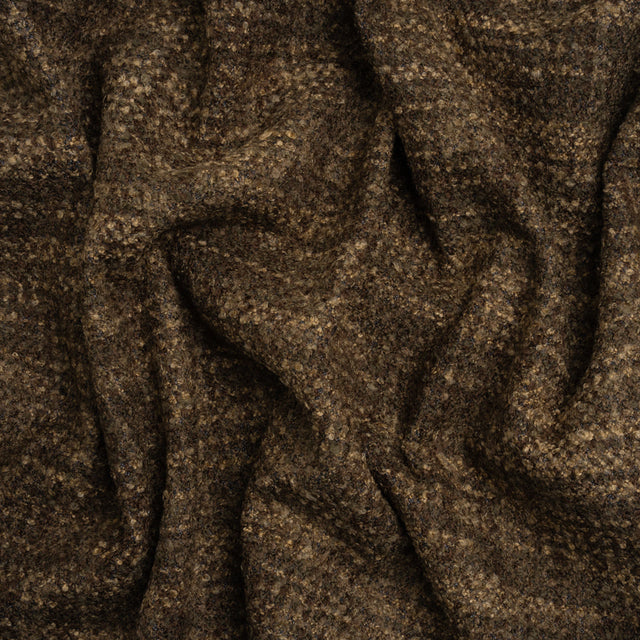 Tweed Upholstery Boucle with Latex Backing - Walnut - Algrove Collection