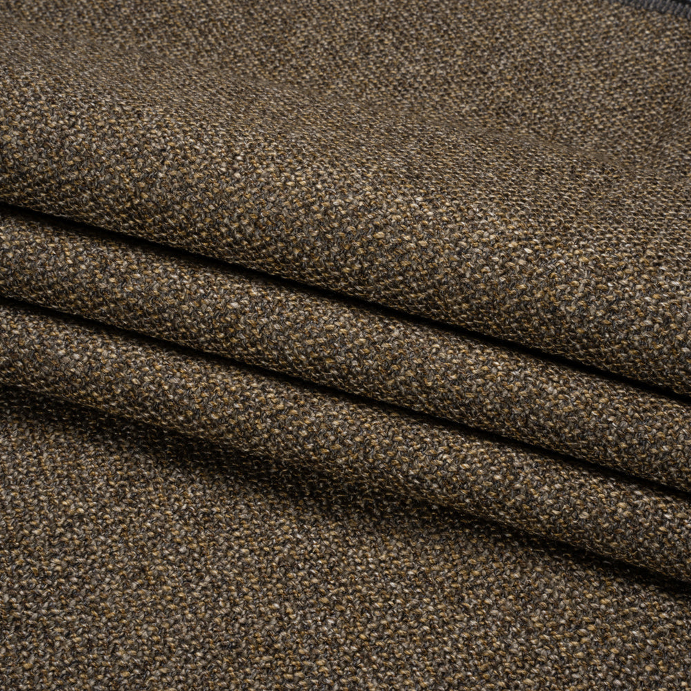 Upholstery Tweed with Latex Backing - Espresso - Wyverstone Collection