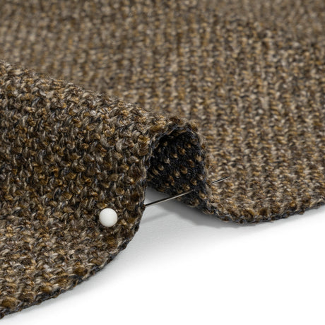 Upholstery Tweed with Latex Backing - Espresso - Wyverstone Collection