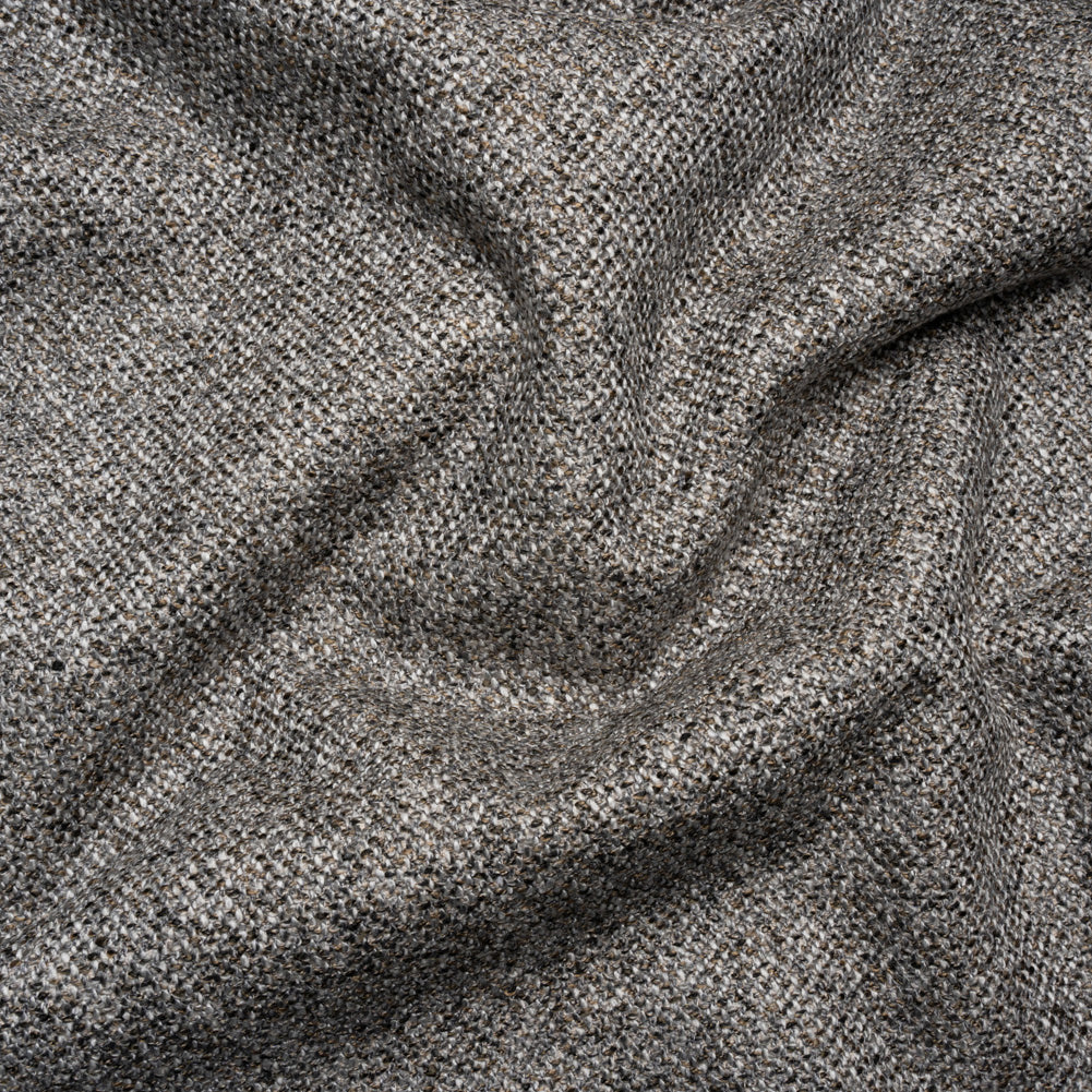 Upholstery Tweed with Latex Backing - Frost Gray - Wyverstone Collection