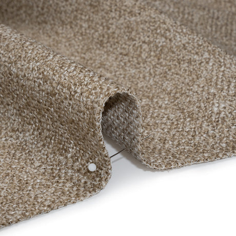 Upholstery Tweed with Latex Backing - Linen - Wyverstone Collection