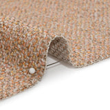 Upholstery Tweed with Latex Backing - Salmon - Wyverstone Collection