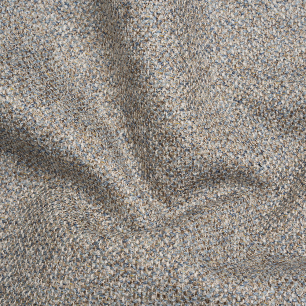 Upholstery Tweed with Latex Backing - Sky - Wyverstone Collection
