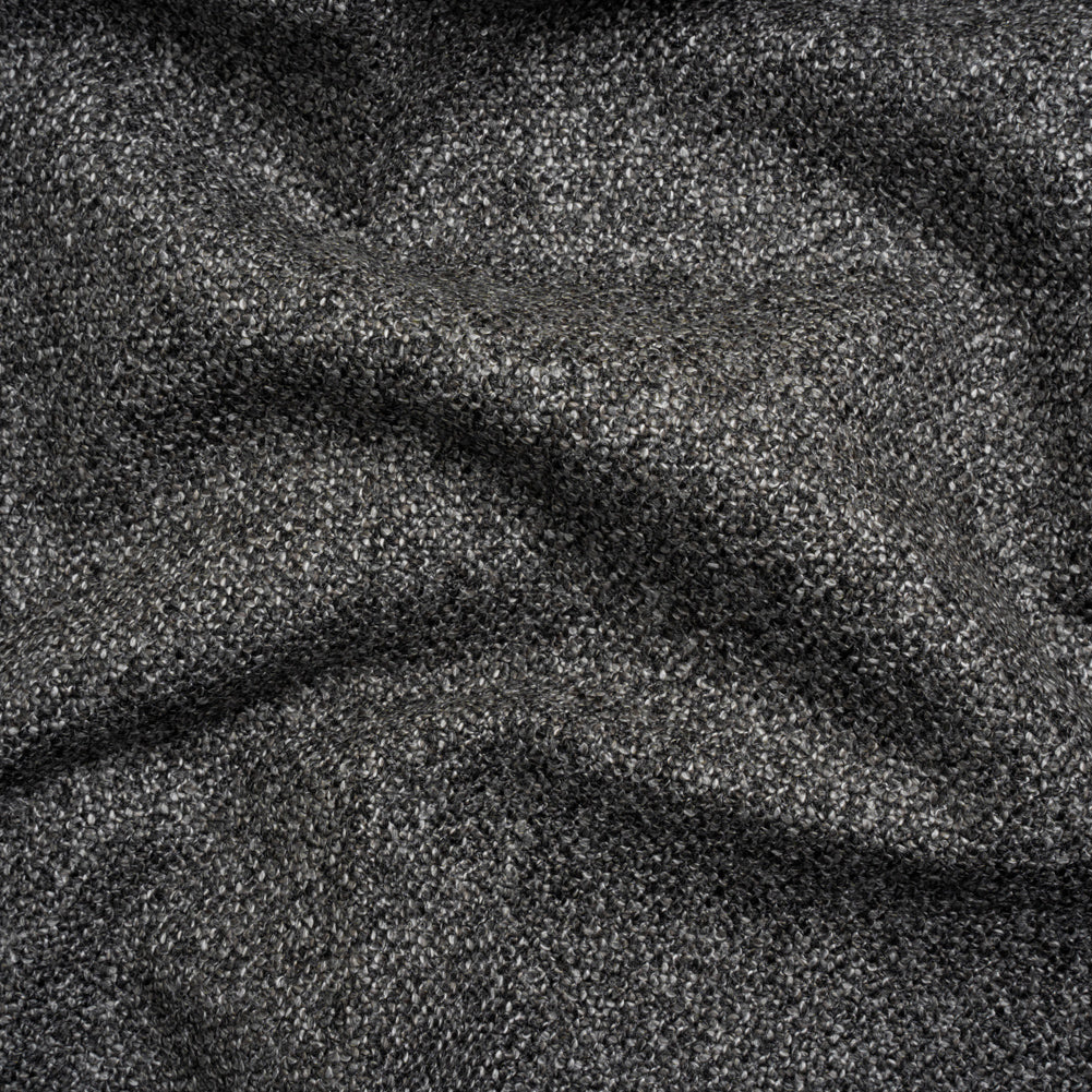 Upholstery Tweed with Latex Backing - Smoke - Wyverstone Collection