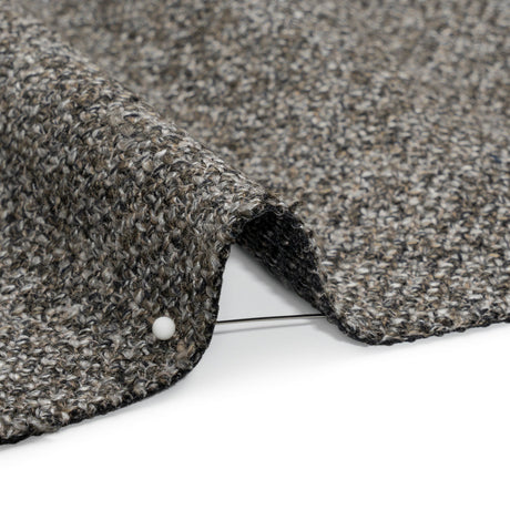 Upholstery Tweed with Latex Backing - Steel - Wyverstone Collection