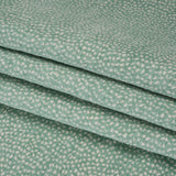 Upholstery Chenille - Aqua Spotted - Remus Collection