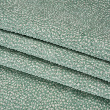 Upholstery Chenille - Aqua Spotted - Remus Collection