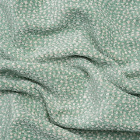 Upholstery Chenille - Aqua Spotted - Remus Collection