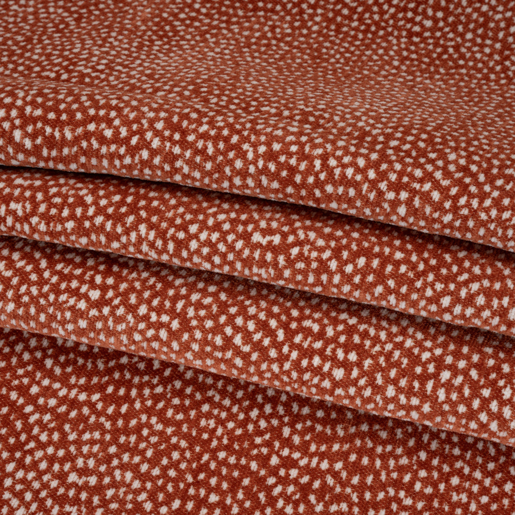 Upholstery Chenille - Blaze Spotted - Remus Collection