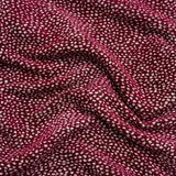 Upholstery Chenille - Boysenberry Spotted - Remus Collection