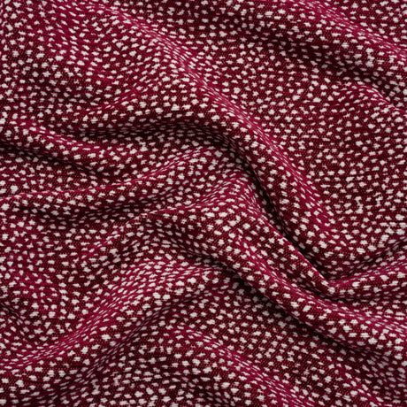 Upholstery Chenille - Boysenberry Spotted - Remus Collection