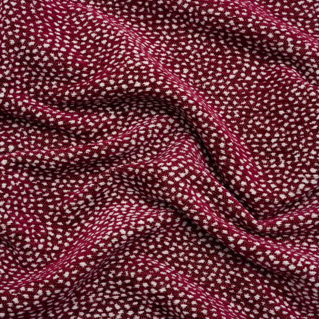 Upholstery Chenille - Boysenberry Spotted - Remus Collection