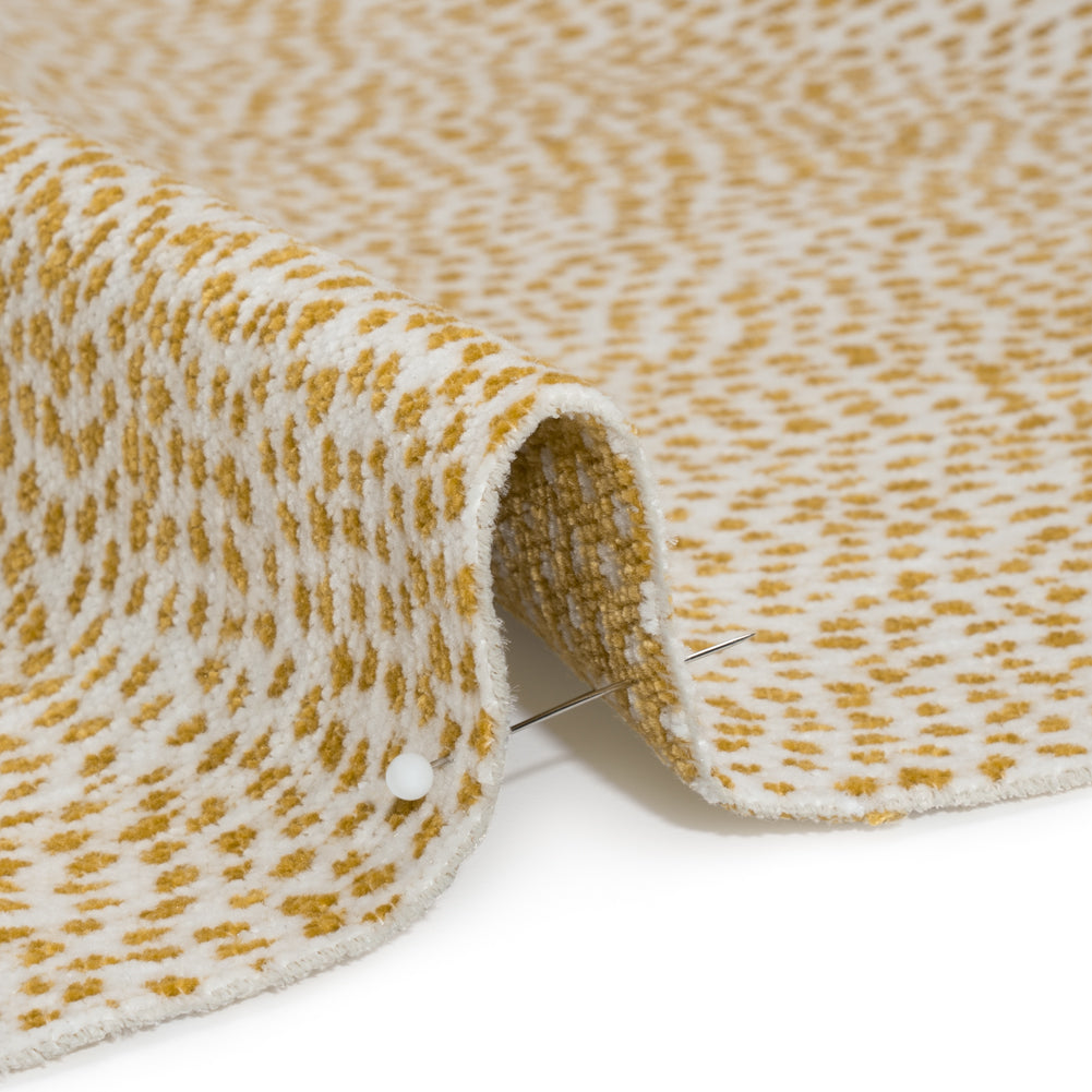 Upholstery Chenille - Citrus Spotted - Remus Collection