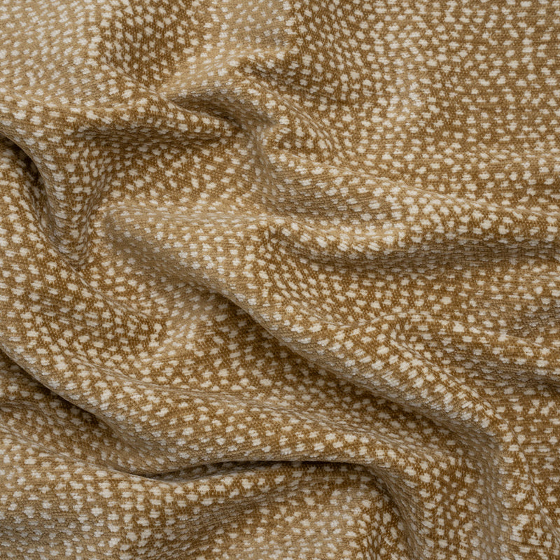 Upholstery Chenille - Curry Spotted - Remus Collection