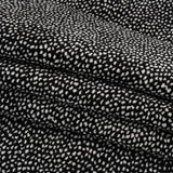 Upholstery Chenille - Ebony Spotted - Remus Collection