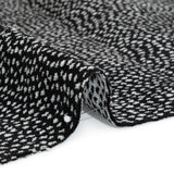 Upholstery Chenille - Ebony Spotted - Remus Collection