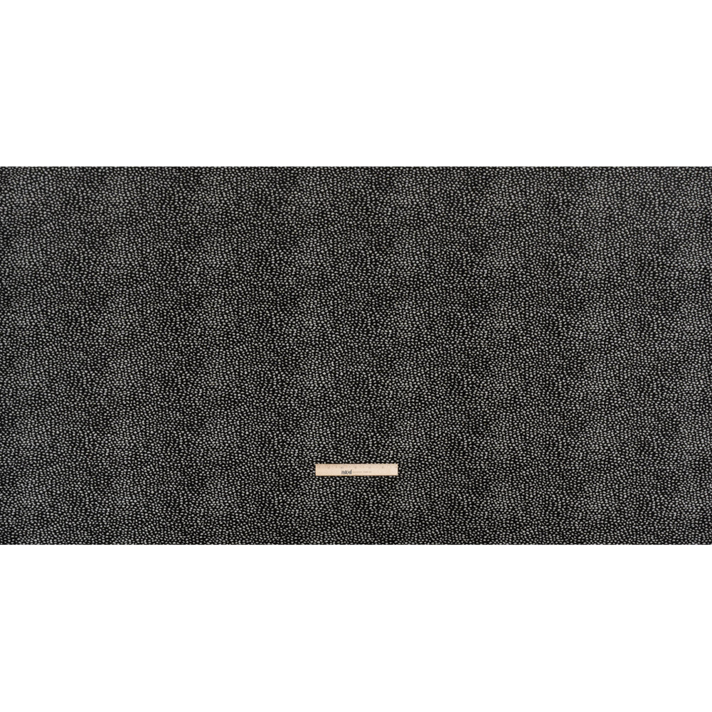 Upholstery Chenille - Ebony Spotted - Remus Collection