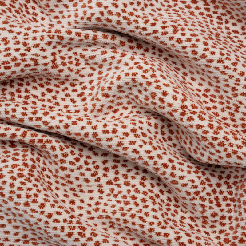 Upholstery Chenille - Fire Spotted - Remus Collection